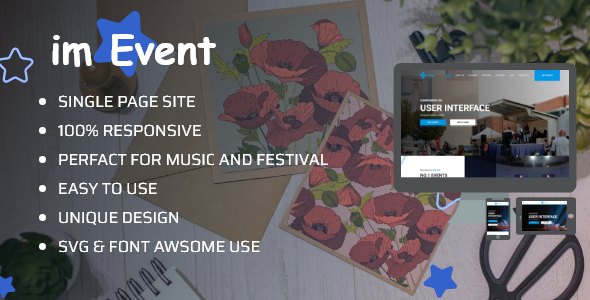 Event & Conference – Responsive HTML5 Template