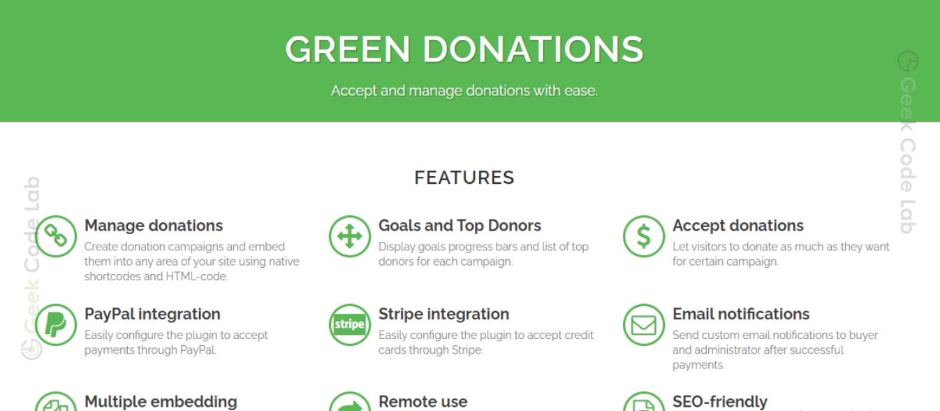 Green Donations