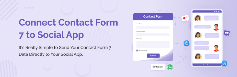 Connect Contact Form 7 to Social App