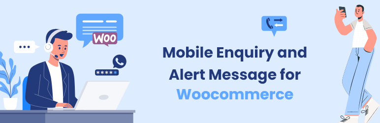 Mobile Enquiry And Alert Message For Woocommerce