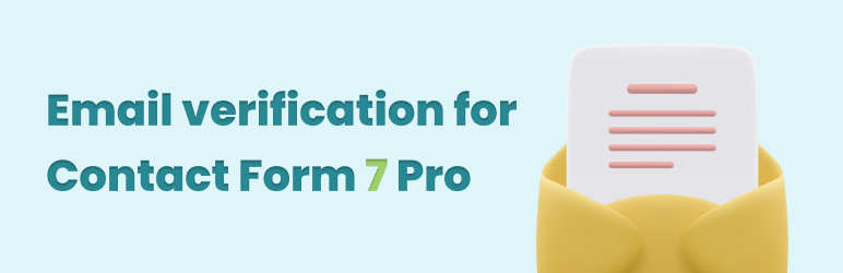Contact Form 7 email verification pro plugin