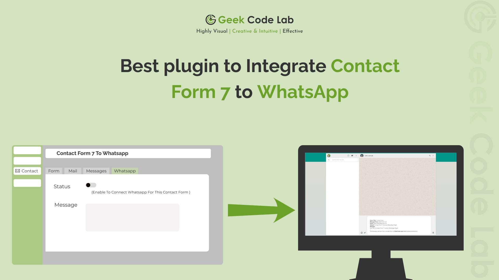 Best plugin to Integrate Contact Form 7 to WhatsApp — Free Plugin