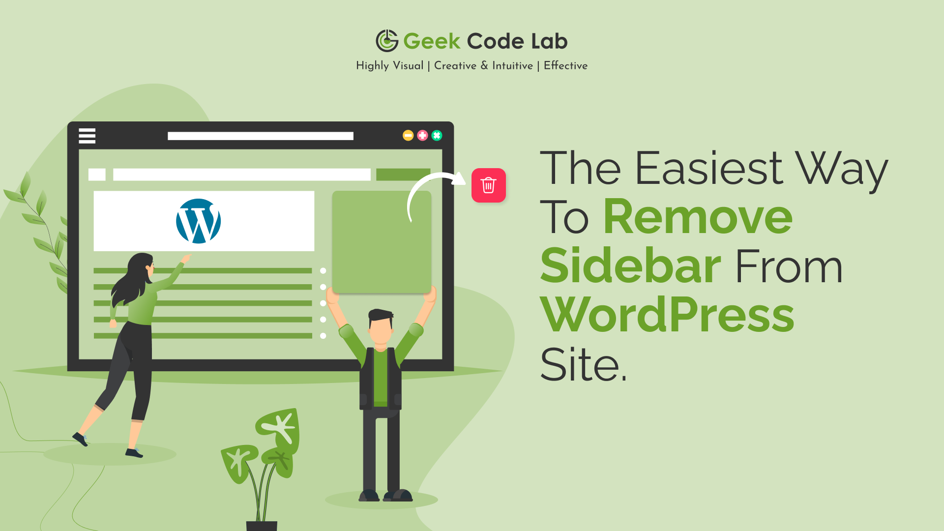 The Easiest way to Remove Sidebar from WordPress site