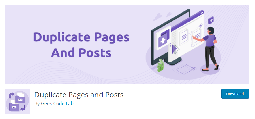 Duplicate Pages and Posts