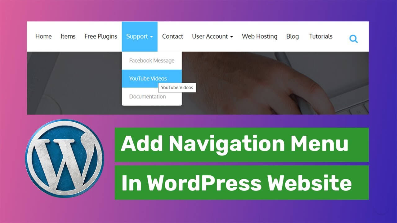 Adding Navigation Menus to WordPress Posts Pages