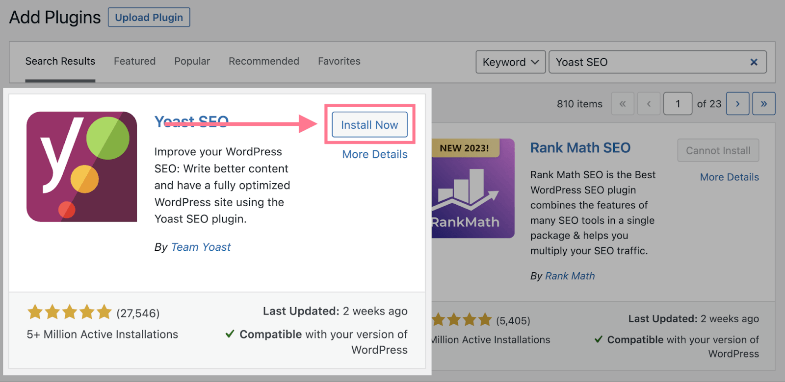 Install and Activate the Yoast SEO Plugin