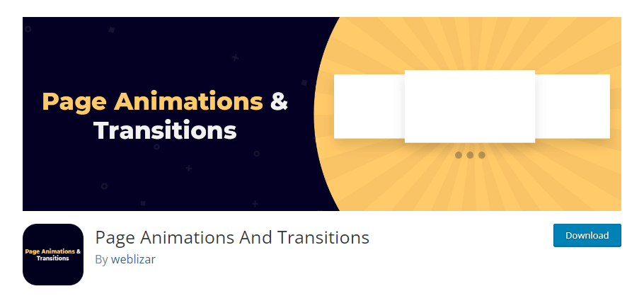Page Animations And Transitions