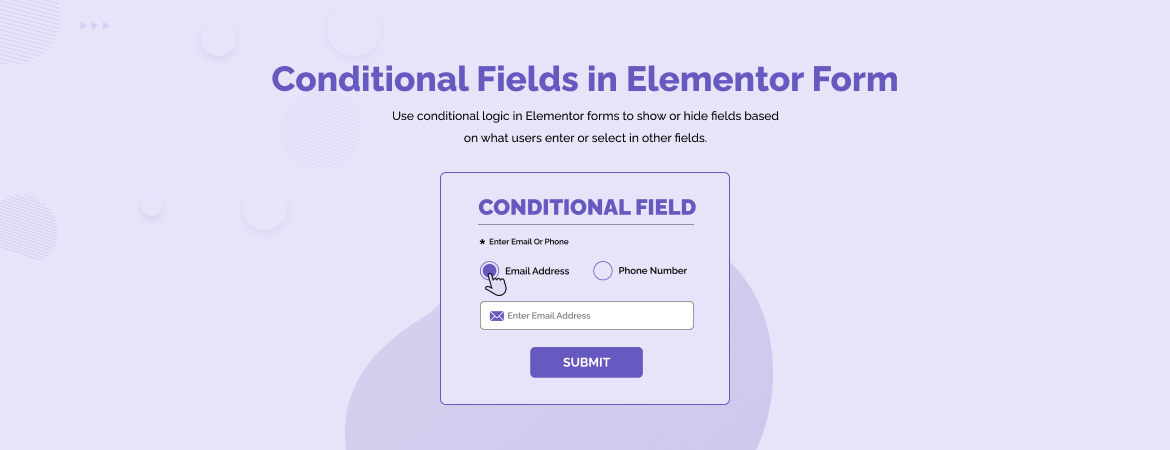 Conditional Fields in Elementor Form