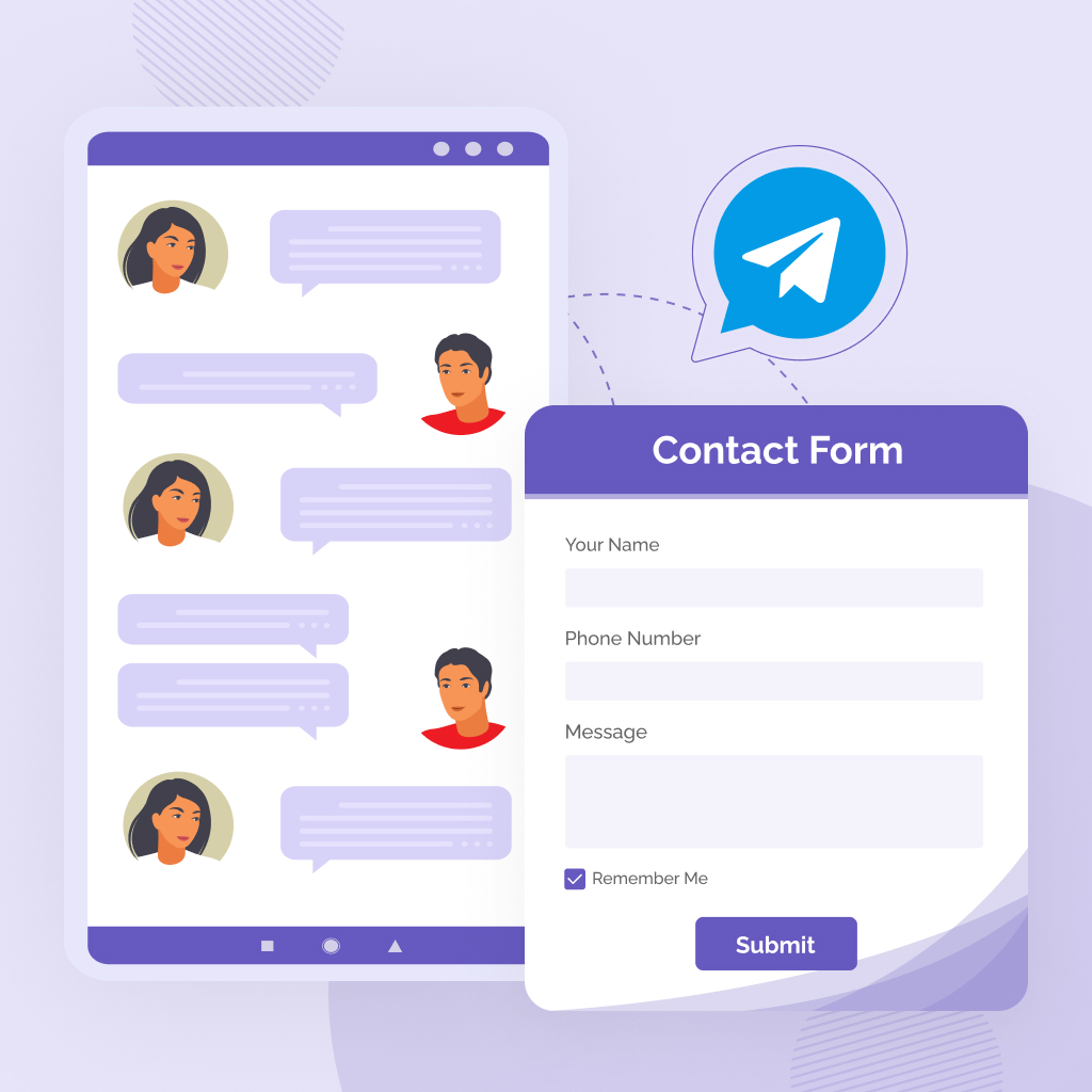 Connect Contact Form 7 to Telegram Pro